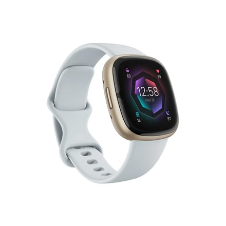 Fitbit Sense 2 - Smartwatch dames en heren - Lichtblauw