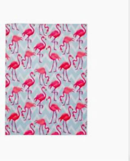 Lesser & Pavey Theedoek flamingo - katoen - 50 x 70 cm