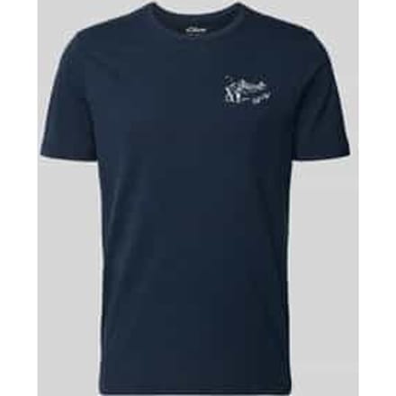 regular fit T-shirt van puur katoen