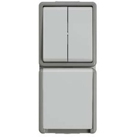 Siemens 5TA4815 Serieschakelaar Delta Grijs Schakelmateriaal 1 stuk(s)