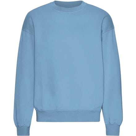 Oversized sweatshirt met ronde hals Colorful Standard Organic Seaside Blue