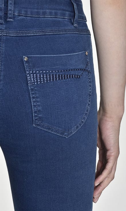 Robell Jeans Broek - Model Elena - Beige - EU40