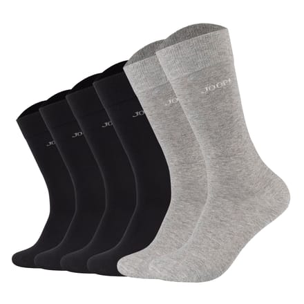 JOOP! Sokken Unisex premium essential organic cotton Socks 6p Set van 6