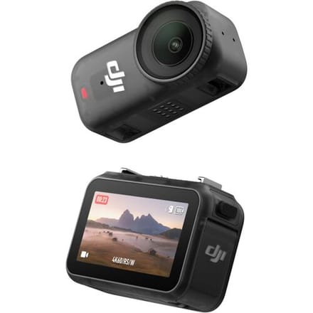 DJI Osmo Nano standaard combo (64GB) compacte 4K/60 IPS vlogcamera met 1/1.3″ sensor, 143° groothoek FOV video, 200 min opname, 4K magnetische