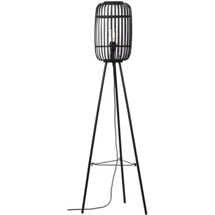 Brilliant WOODROW - Vloerlamp - Zwart