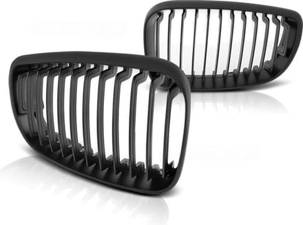 Grill BMW E87/E81/82/88 09 07-13 MAT ZWART