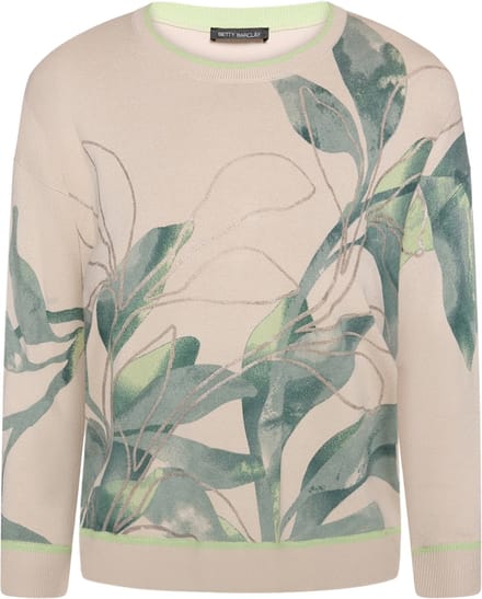 BETTY BARCLAY - Dames pull - Maat 4XL - Vrouwen - Beige - Viscose
