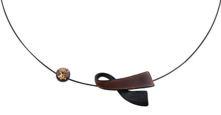 Behave - damesketting met hanger - elegant detail - minimal chic