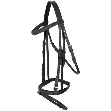 Rubber paardenbit ringen Covalliero (x2)
