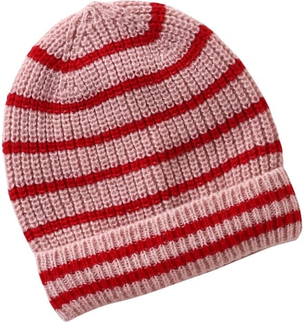 Vertbaudet Gestreept set voor meisjes muts + snood + wanten/handschoenen