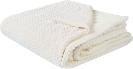SURMI - Bedsprei - Gebroken wit - 150 x 200 cm - Polyester