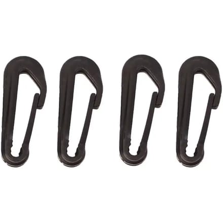 Set van 10 paardenkarabiners, messing Horseware