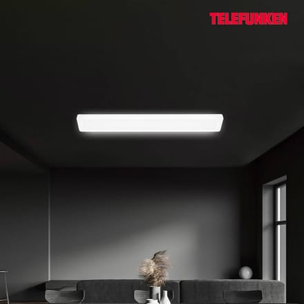 Telefunken LED opbouwpaneel Poel, lengte 91,5cm, 37W, wit 840