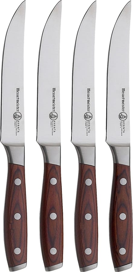 Messermeister Avanta steakmessenset 4-delig - pakkahout
