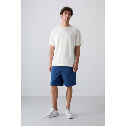 Heren Gebreide Sweatshorts