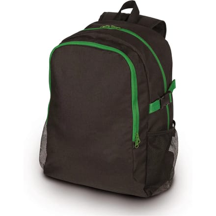 Rugzak met 2 grote vakken Black & Match