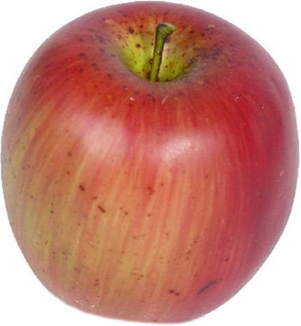 Bellatio Kunstfruit appel - decoratievrucht - 8 cm - decofruit - sier - fruitschaal
