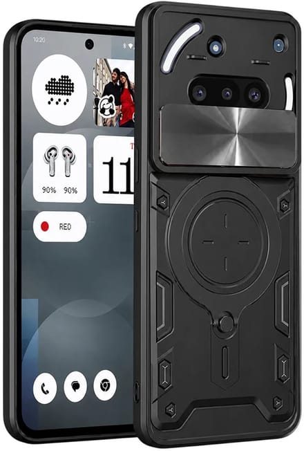 Hoesje geschikt voor Nothing Phone (3a) - Techsuit CamGuard Pro Back Cover - Zwart