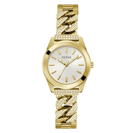 GUESS GW0546L2 dames horloge 32 mm - Goudkleurig