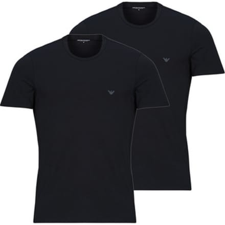 Emporio Armani Stretch Jersey Loungewear Shirt Heren (2-pack) - Maat M