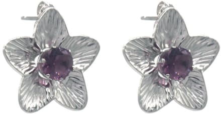 Oorbellen - RVS - bloem - 2cm - dames - sieraden - subtiel - elegant - cadeau