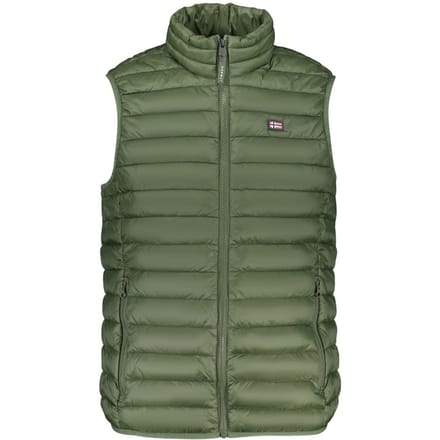 Noorwegen 1963 Groene Polyester Heren Vest