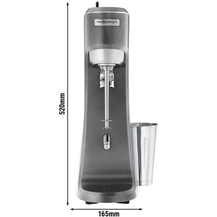 HAMILTON BEACH Spindelmenger HMD200 - met 1 menger - 750ml - 300 Watt Zilver
