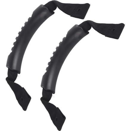 2 STuks Kano Handvat Vervanging Kajak Draaghandvatten Accessoire voor Botten Koffer Bagage gray