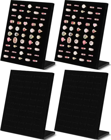 Ring Display Houder - Juwelen Organiser - Sieraden Opbergen - 50 Vakjes Per Stuk