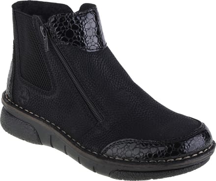 Rieker Booties 73355, Vrouwen, Zwart, Laarzen, maat: 38