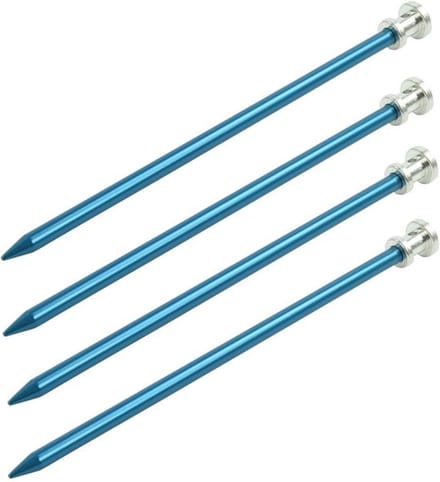 ProPlus Rotspennen met platte kop - Aluminium - 20 cm - Set van 4