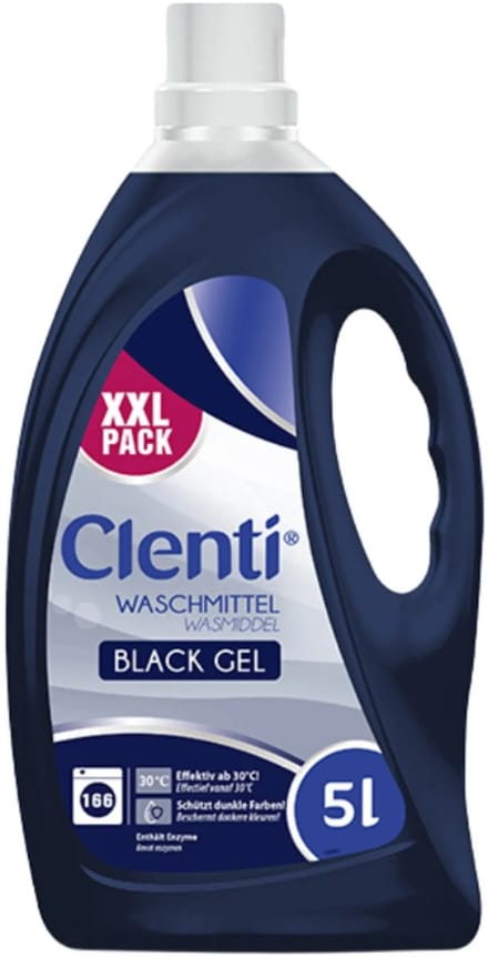 Clenti | Black Gel Detergent | 2 x 5 liter