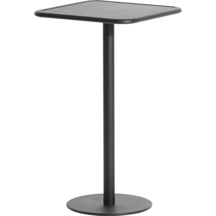 Petite Friture Week-End High Table - zwart - hoekig