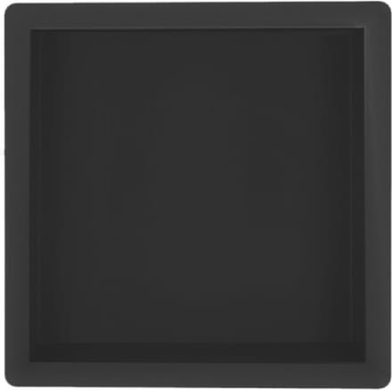 Sub Sunk inbouwnis 30x30x7 cm, mat zwart