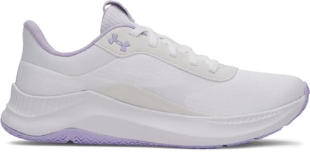 Under Armour UA W Aurora 3-WHT Dames Sportschoenen - Wit - Paars Crest