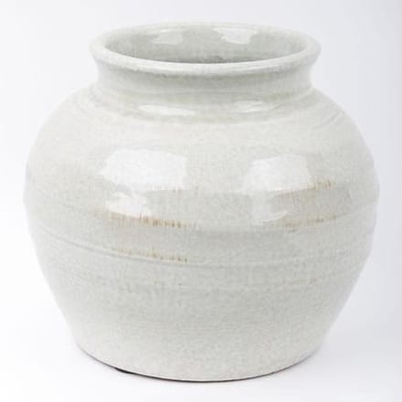 Fine Asianliving Chinese Bloempot Steen Grijs
