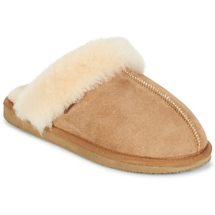 Shepherd Jessica Dames Pantoffels - Chestnut - Maat 40