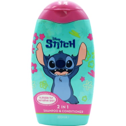 Disney 2-in-1 Stitch Shampoo & Conditioner - 300 ml