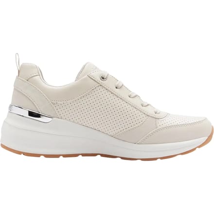 Skechers BILLION - SUBTLE SPOTS Dames Sneakers - Wit