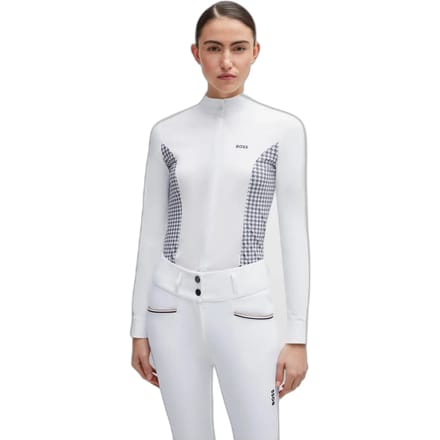 Wedstrijd rijshirt voor dames Boss Equestrian Emma