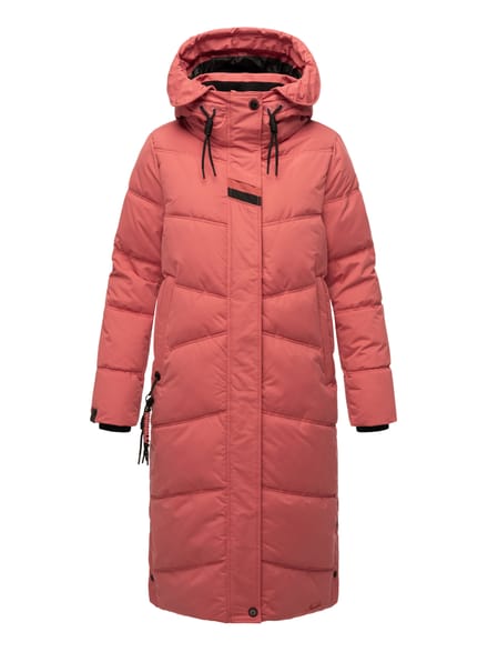 Navahoo dames winterjas Kuschelmausi – Extra Lang & Heerlijk Warm