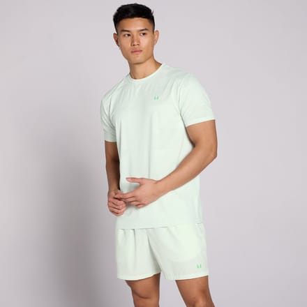 MP Heren Active Training Pillar Grafisch T-Shirt - Pistachio - XXXL