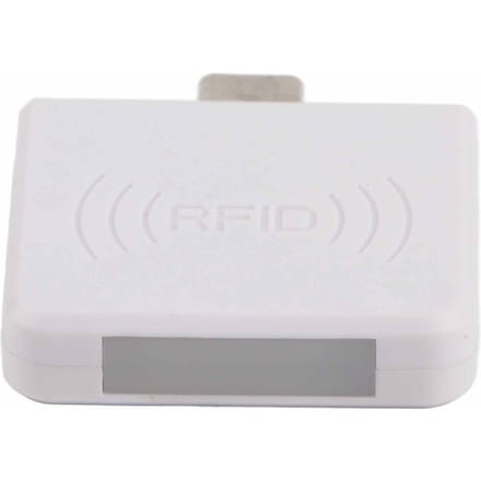 Contactloze Kaartlezer Hoge Frequentie ID Mobiele Telefoon Smart Mini Kaartlezer Mini Type C Wit wit