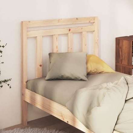 vidaXL - Hoofdbord - 81x4x100 - cm - massief - grenenhout