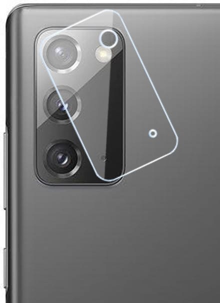 Screenprotector geschikt voor Samsung Note 20 - Camera Protector Lens