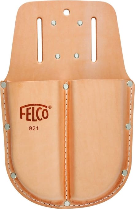 Echtlederen holster dubbel breed - Felco