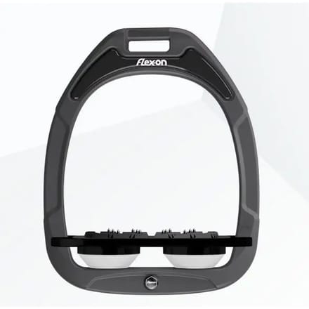 Platte Ultra Grip Beugels Antraciet/Zwart/Wit Flex-On Green Composite
