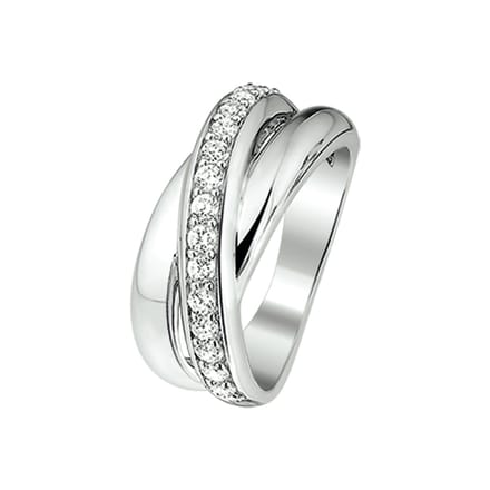 Zilveren Ring zirkonia - 1314779