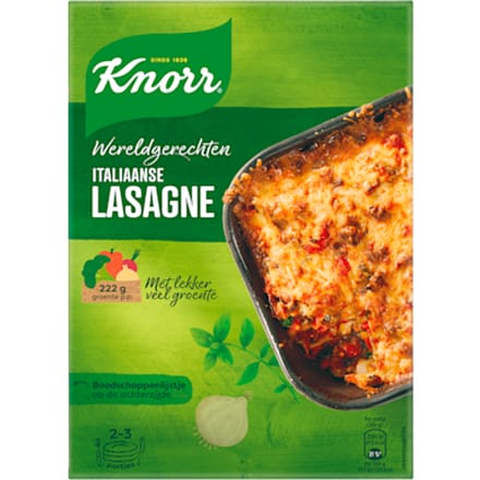 Wereldgerecht Lasagne bolognese
