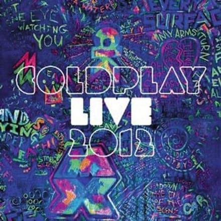 Coldplay CD - Live 2012 - voor Geen - standaard